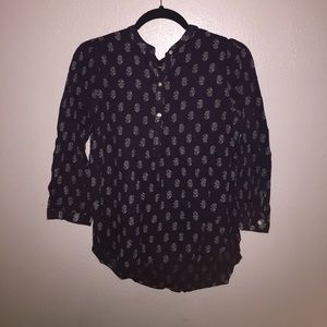 Old Navy Patterned Blouse
